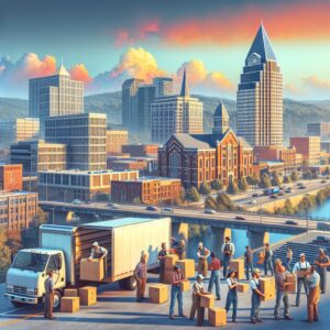 Chattanooga cityscape movers study