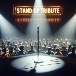 Stand-up comedy tribute concept