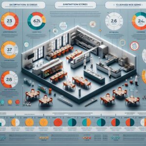 "Restaurant inspection results infographic"