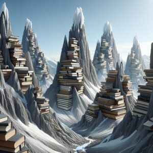 "Books as Mountain Peaks"