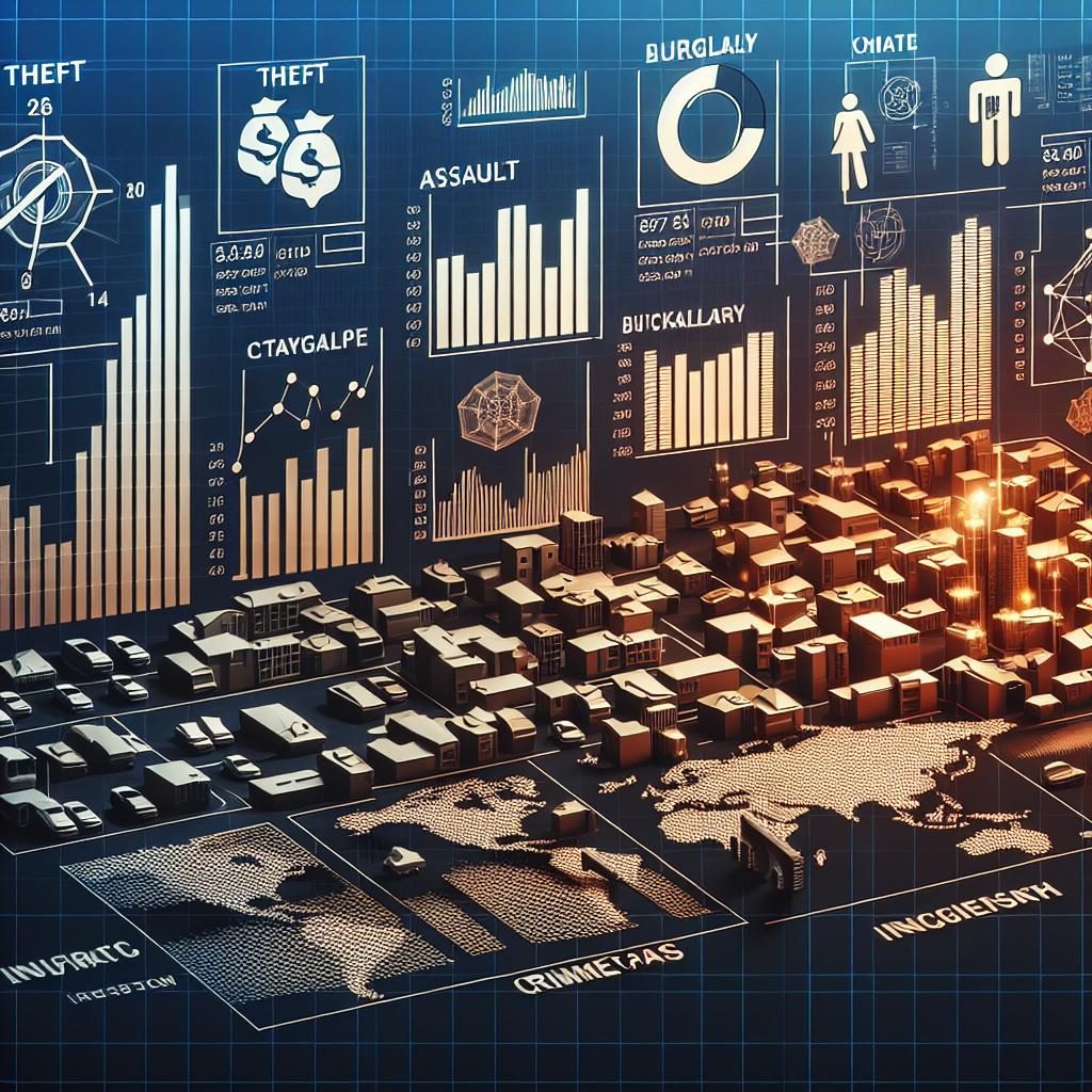 City crime statistics visualization.
