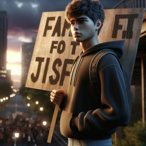 Teen fights for justice