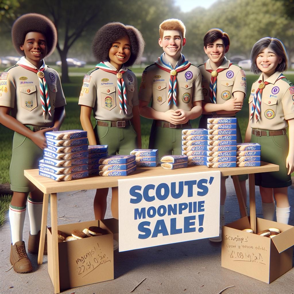 Scouts Selling MoonPies