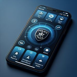 Police App on Smartphone