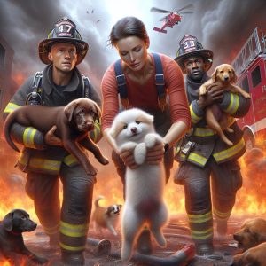 Firefighters Saving Dogs