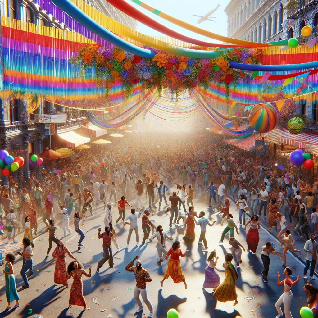 Colorful Festival Celebration