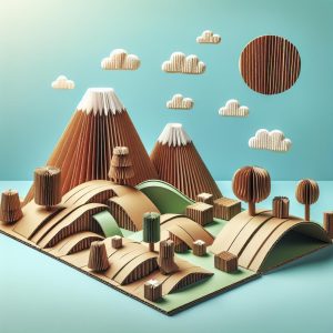 Cardboard Playful Landscape