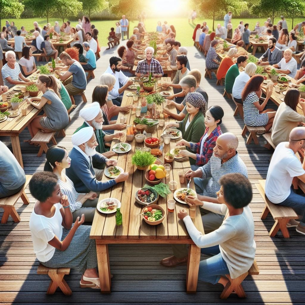 Community gathering table