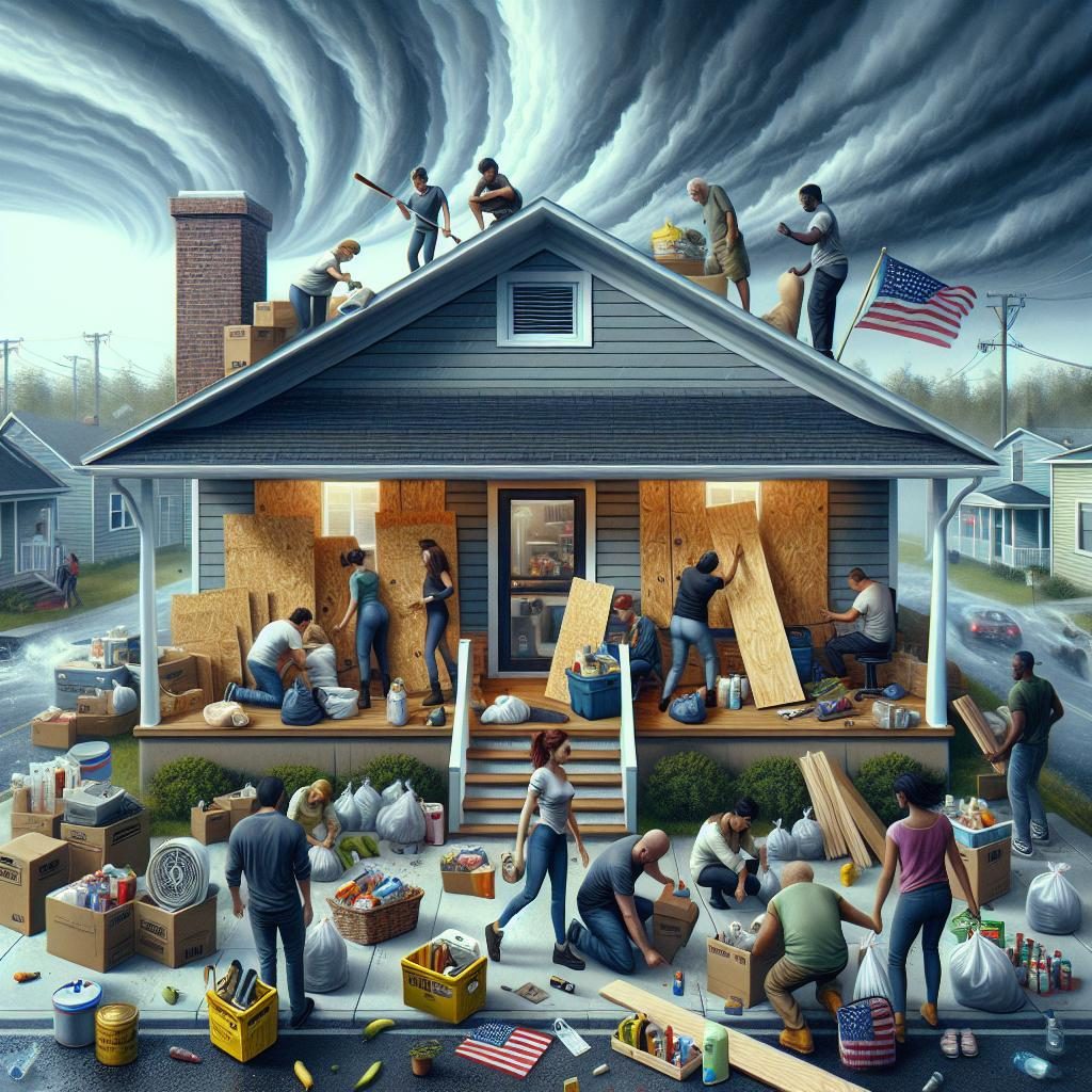 Hurricane Preparations Scene