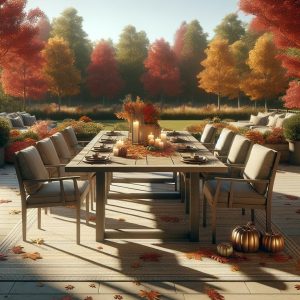 Autumn Patio Dining