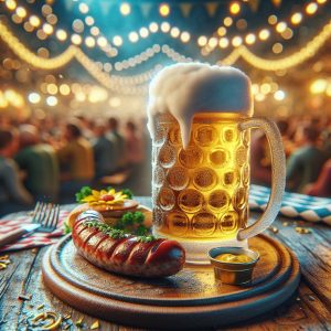 Beer, Bratwurst, Festive Atmosphere