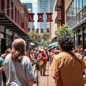 Chattanooga's Glass Street Comes Alive with Music and Community Spirit on a Sunny Sunday