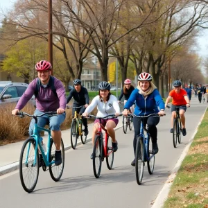 Highland Park Gears Up for New Greenway with Community Bike Ride