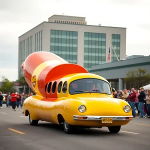 Chattanooga Thrilled as Iconic Wienermobile Rolls into Town