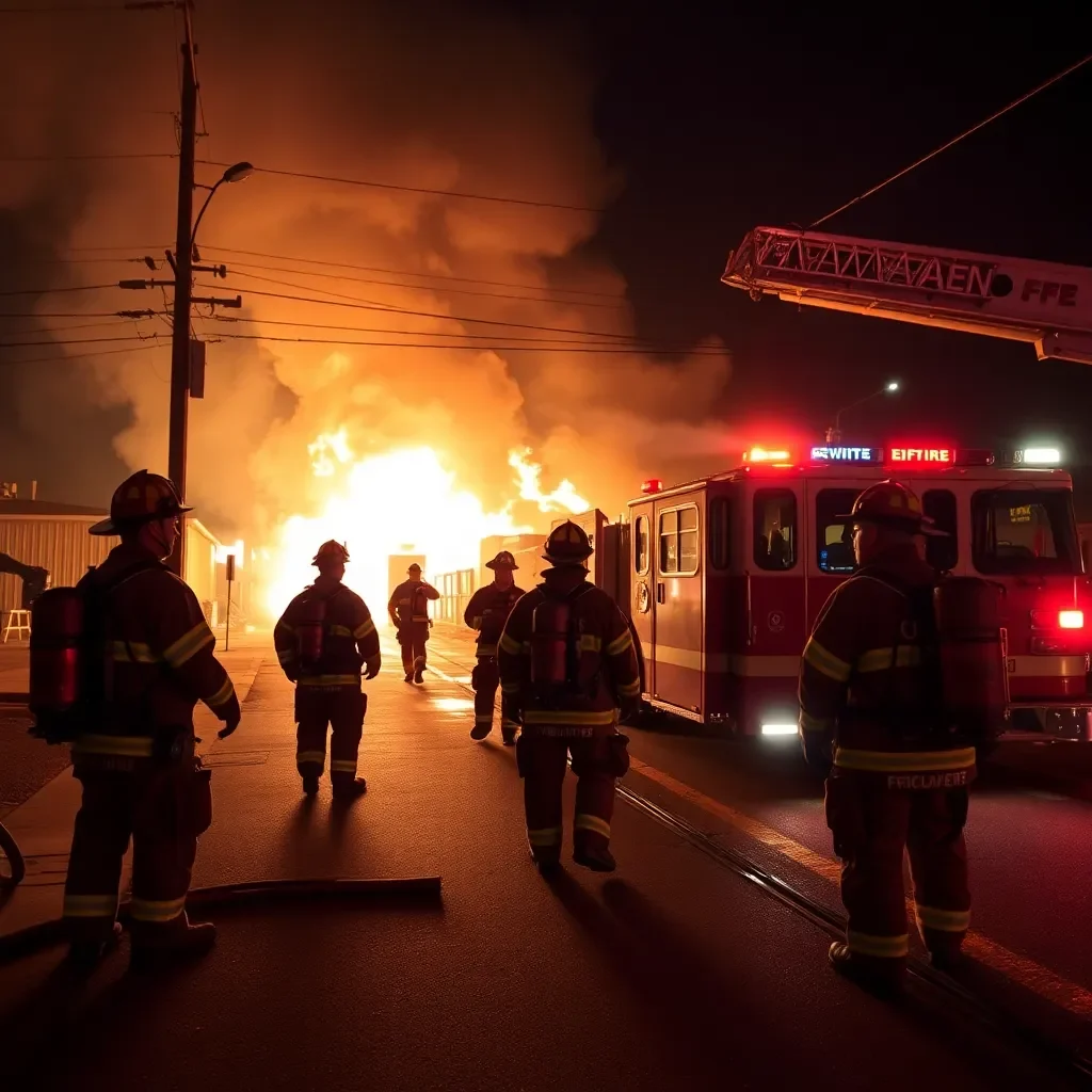 Chattanooga Firefighters Brave Series of Fires and Emergencies During Overnight Shift