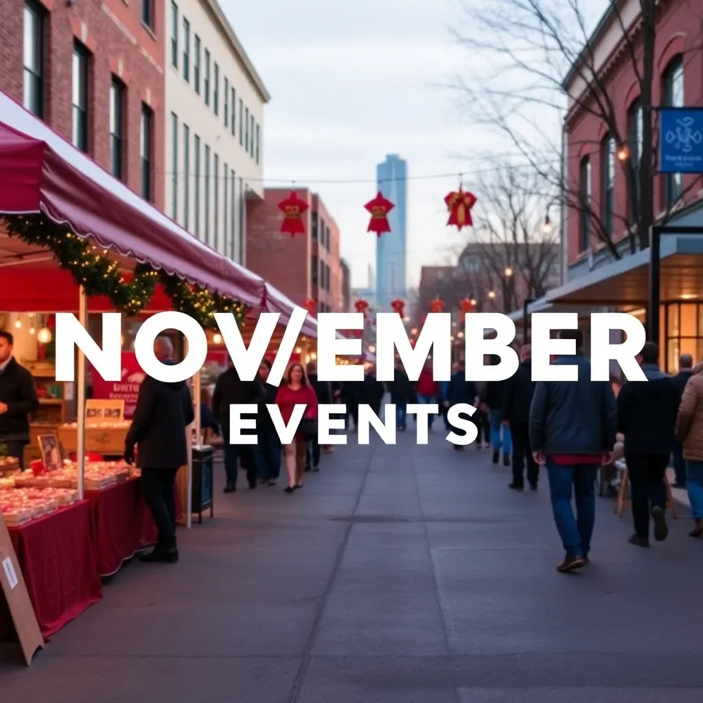 Exciting November Events Await in Chattanooga: Holiday Market, Charity Boxing, and Art Shows!