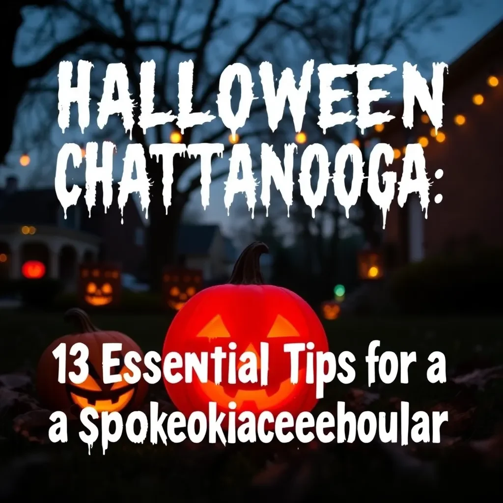 Halloween Preparations in Chattanooga: 13 Essential Tips for a Spooktacular Celebration