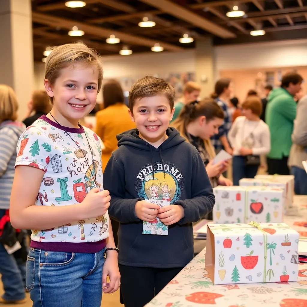 Chattanooga Hosts Annual Wrapping Paper Design Contest for Young Artists