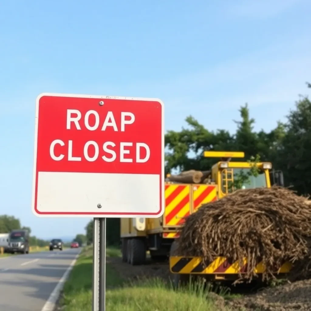 Chattanooga Closes Hamill Road for Safety as Tree Removal Operations Begin