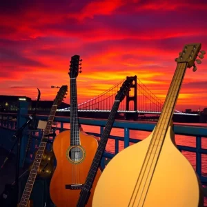 Melodious Evenings: Local Musician Enchants Audiences at Chattanooga’s Walnut Street Bridge