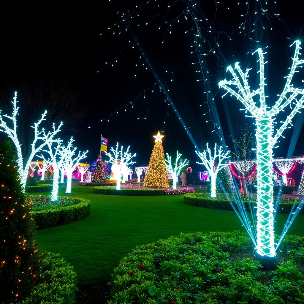 Chattanooga Celebrates Holiday Season with Enchanted Garden of Lights Event