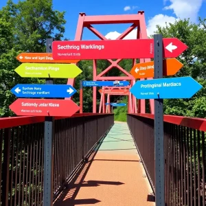 Chattanooga's Veterans Bridge to Transform with Artistic Wayfinding Installation During Walnut Street Bridge Renovations