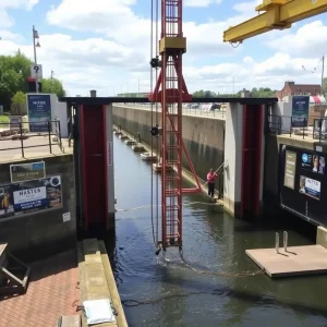 Chattanooga's Chickamauga Lock Project Achieves Key Milestone with Miter Gates Delivery