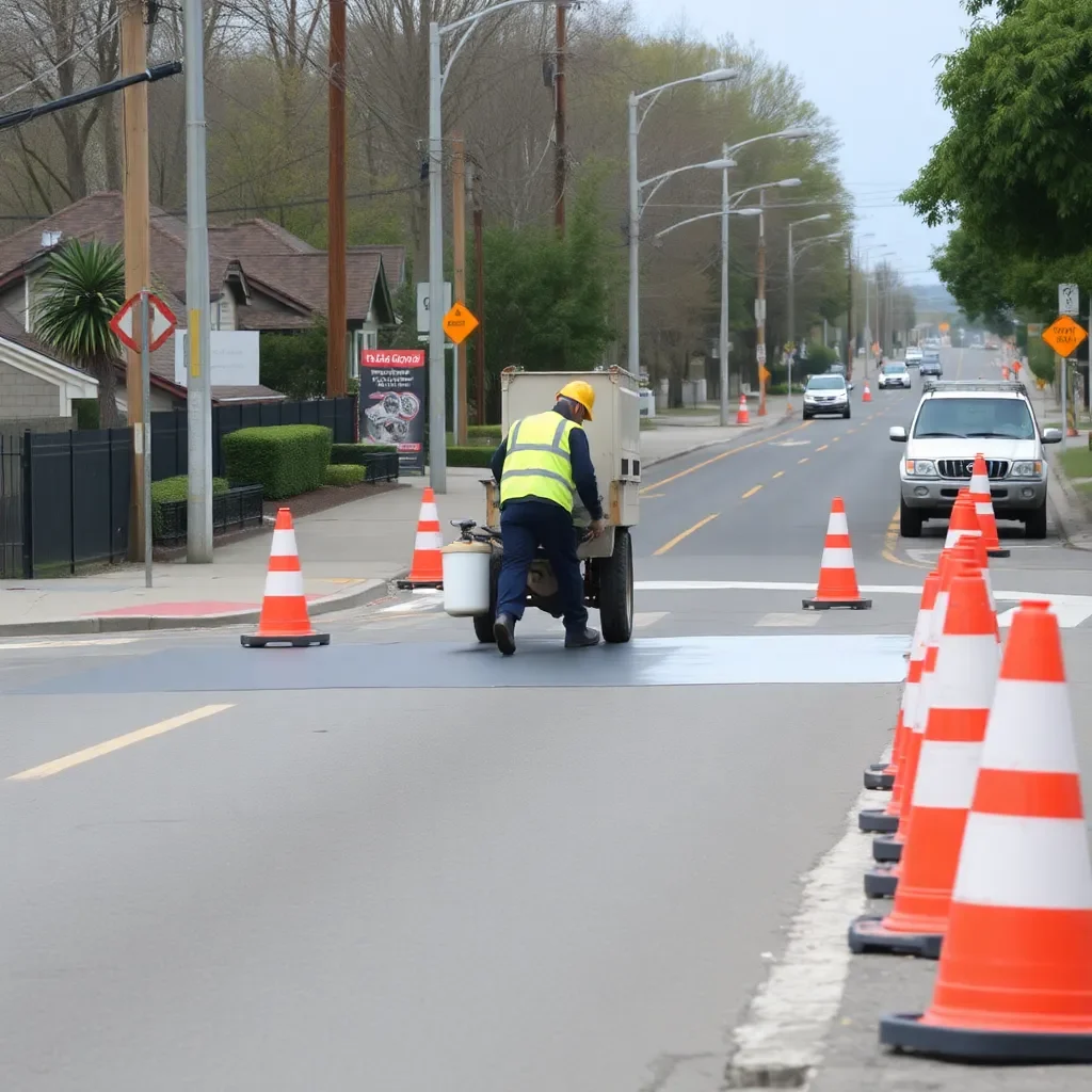 Chattanooga Roadwork Update: Extended Hours for Essential Painting Installations This Weekend