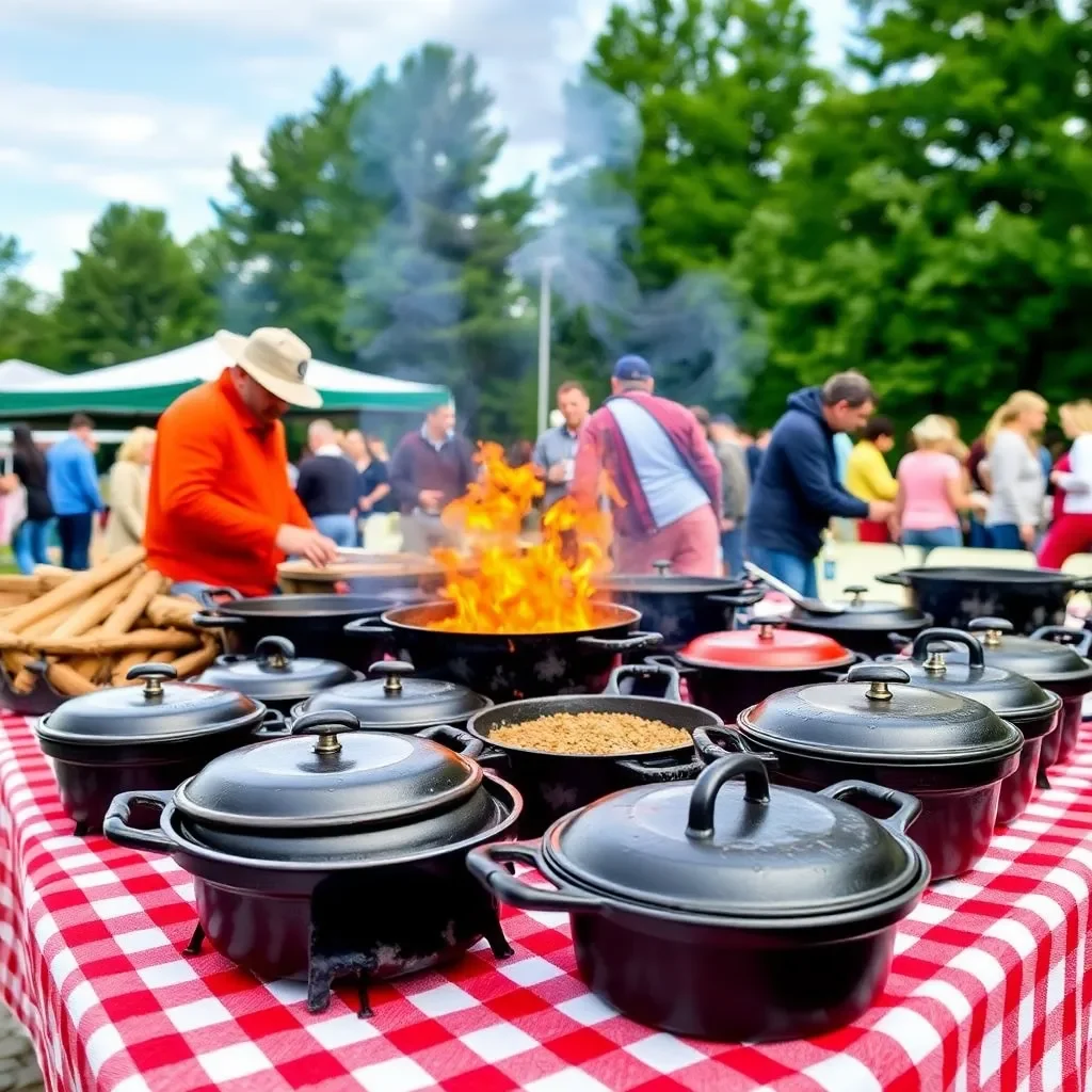 Chattanooga's Cast Iron Cooking Competition and Holiday Market Bring Festive Cheer to the City