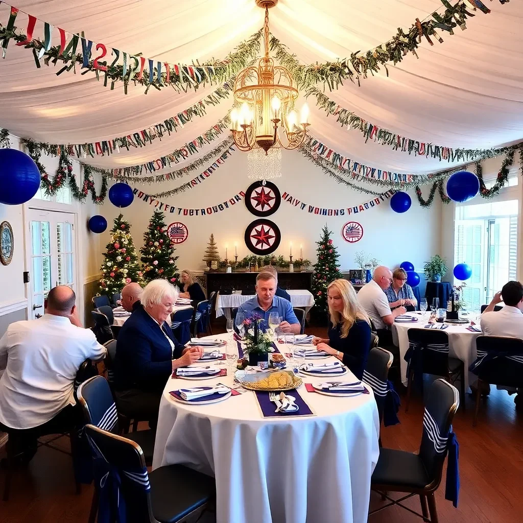 Chattanooga Navy League Hosts Festive Christmas Party and Elects New Leadership for 2025