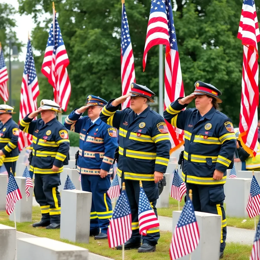 Chattanooga Firefighters Pay Tribute to Fallen Captain George Turley After 31 Years of Service