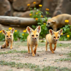 Chattanooga Zoo Welcomes Adorable Fennec Foxes to Their Animal Family