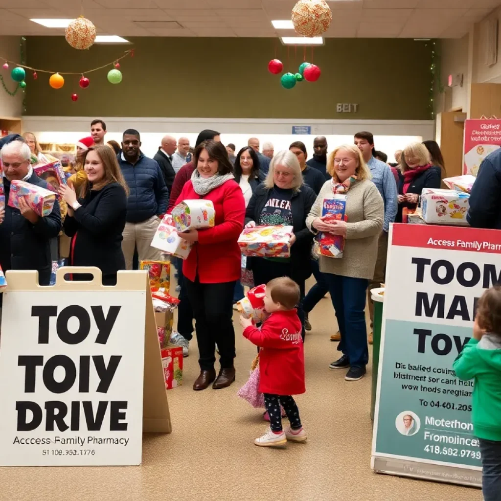 Community gathering for Chattanooga holiday toy drive