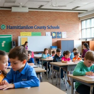 Students in Hamilton County Schools engaged in a classroom setting