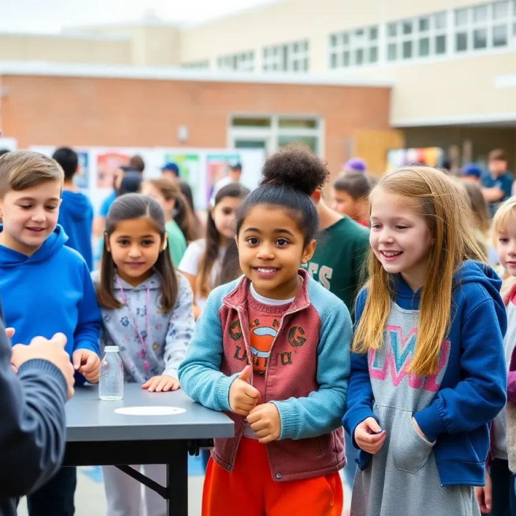 Students engaging in learning activities at Hamilton County Schools