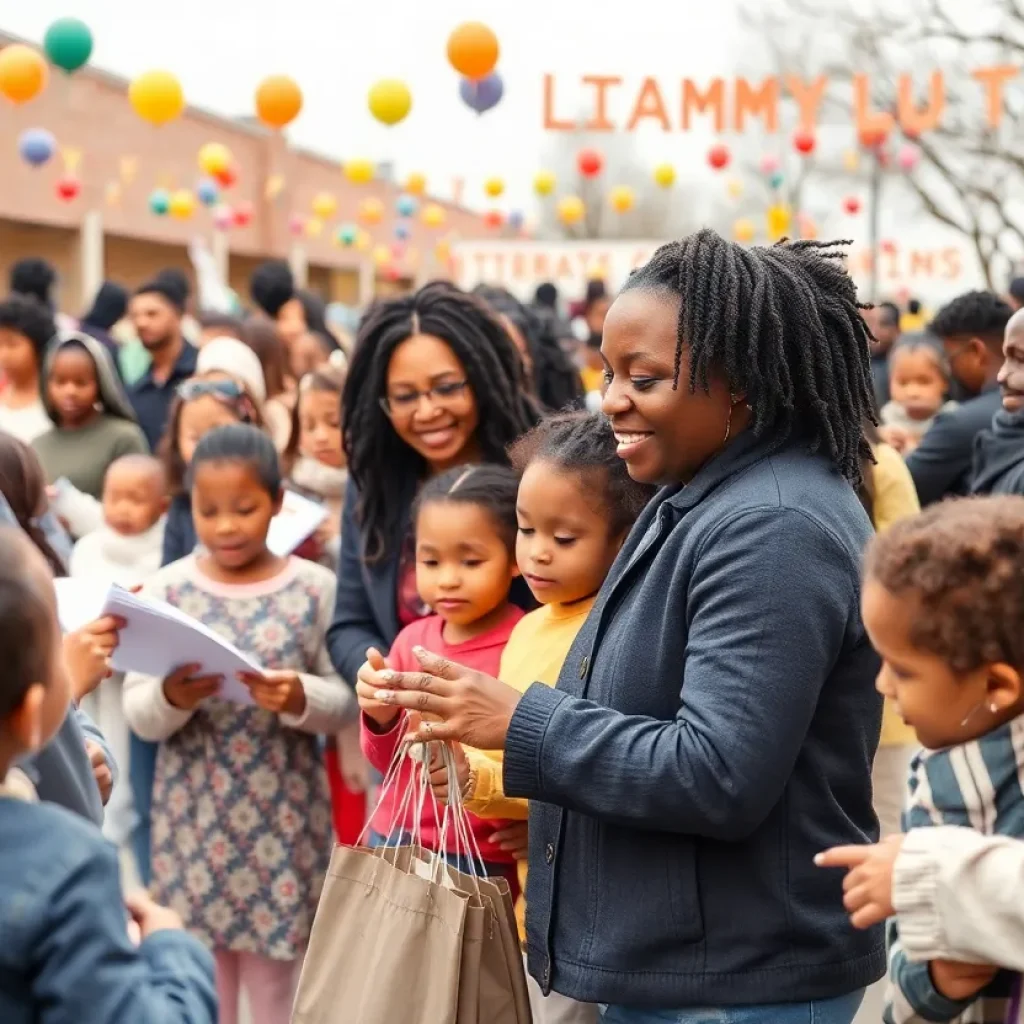 Community gathering for Martin Luther King Jr. Day in Chattanooga