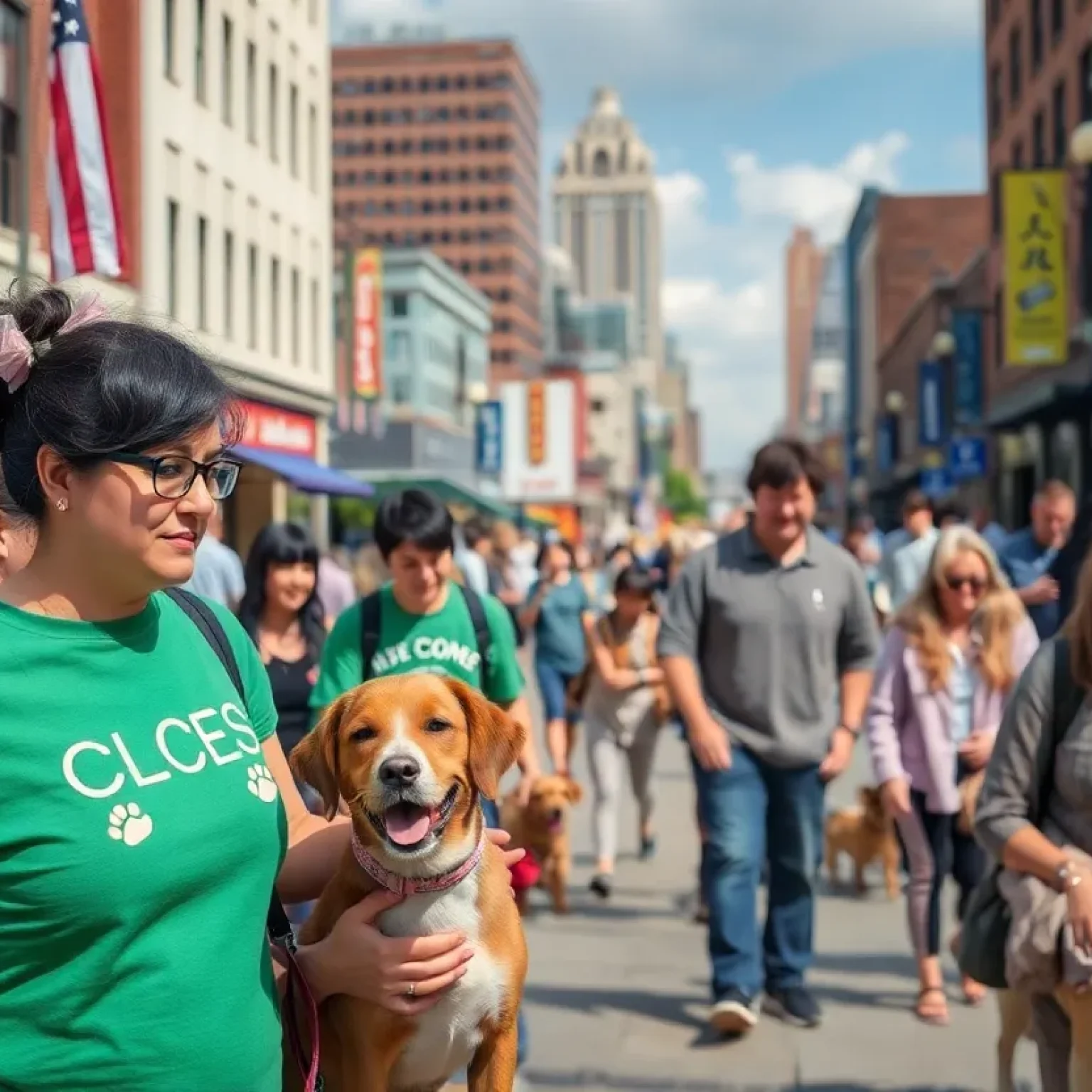 Chattanooga Humane Education Society with animals