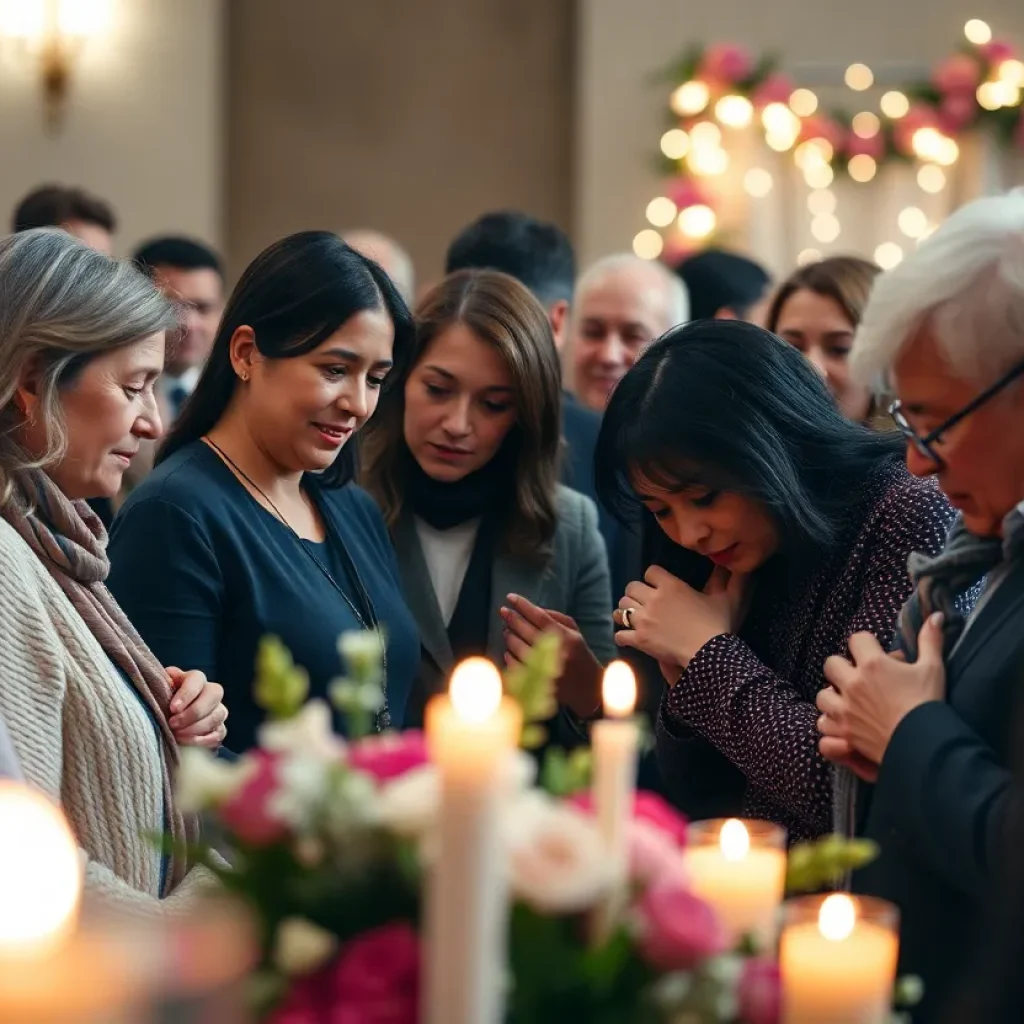 Friends and family gather to celebrate the life of Sheila Lynn Brown Clark.