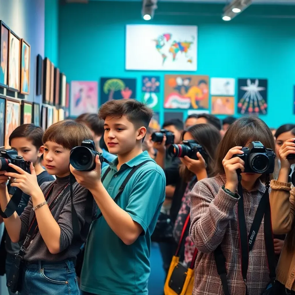 A vibrant showcase of youth photography in Chattanooga