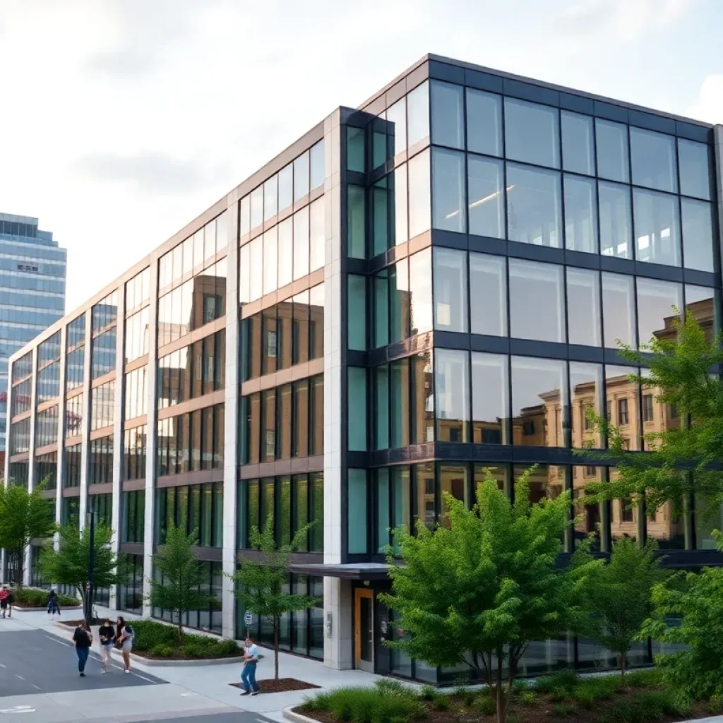 BCBST headquarters reflecting modern work culture in Chattanooga