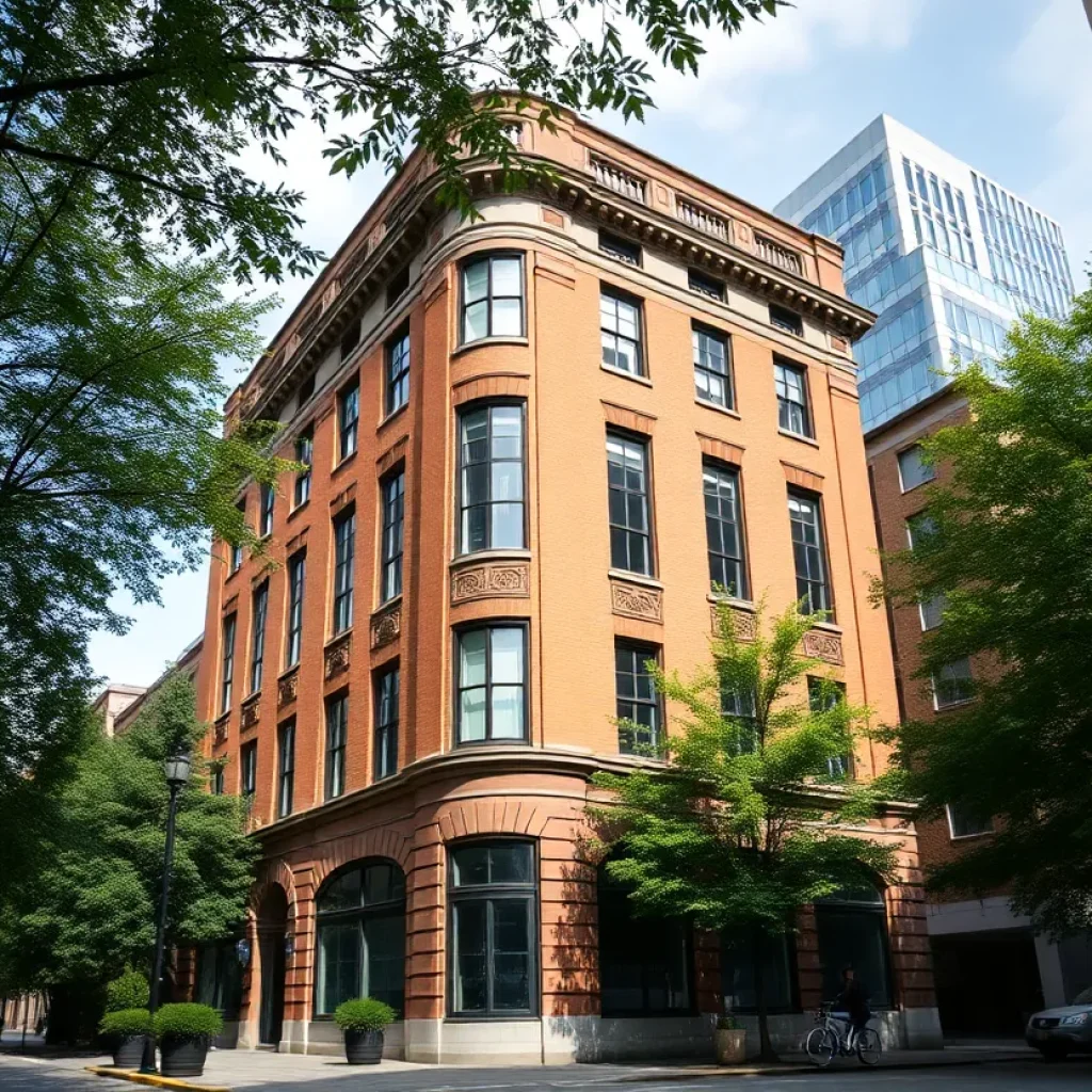 Historic AT&T building in Chattanooga