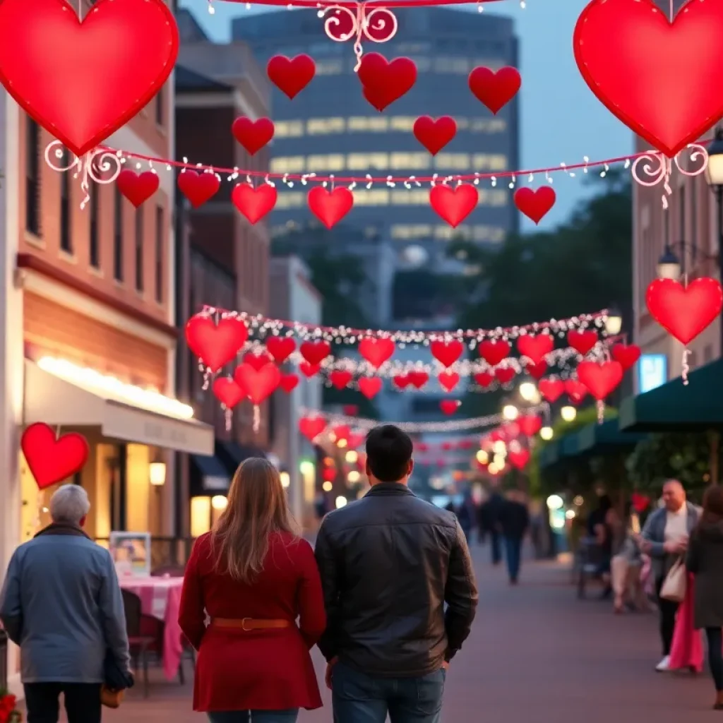 Couples celebrating Valentine's Day in Chattanooga