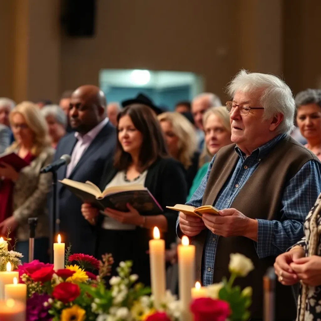 Community members gathered to celebrate the life of a Southern Gospel pioneer.