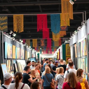 Artists and entertainers showcasing their talents during Chattanooga Arts Week.