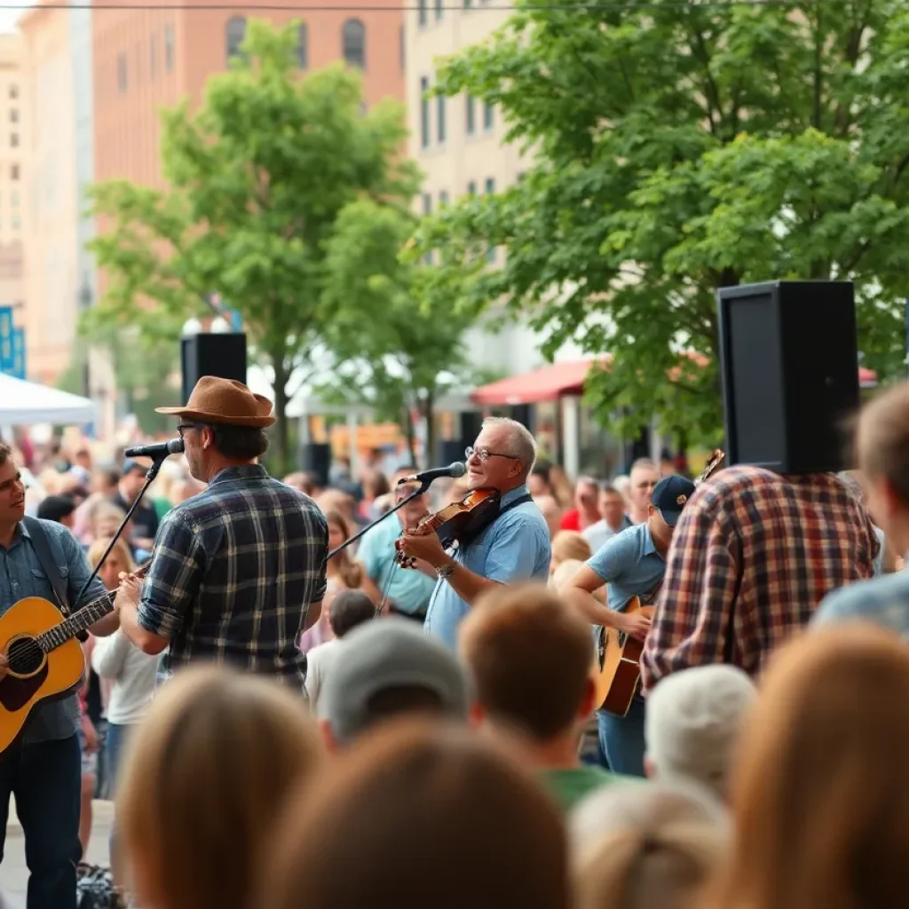 Live performance at Chattanooga Bluegrass Festival