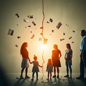 Illustration symbolizing child safety and community support in Chattanooga.