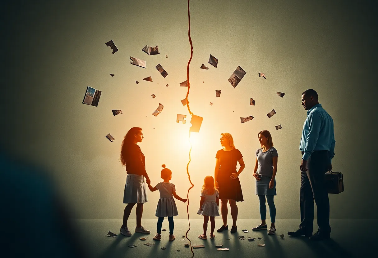 Illustration symbolizing child safety and community support in Chattanooga.