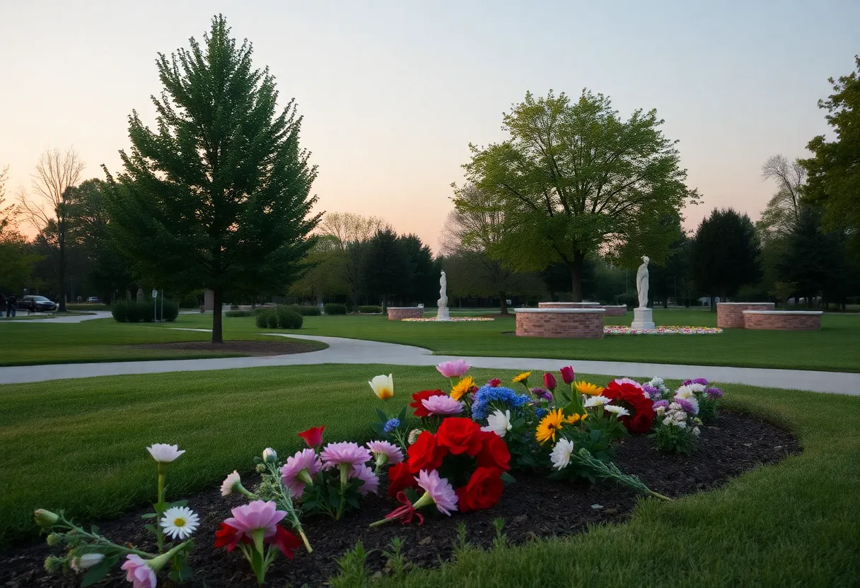 Community members gathering in remembrance of lost loved ones in Chattanooga.