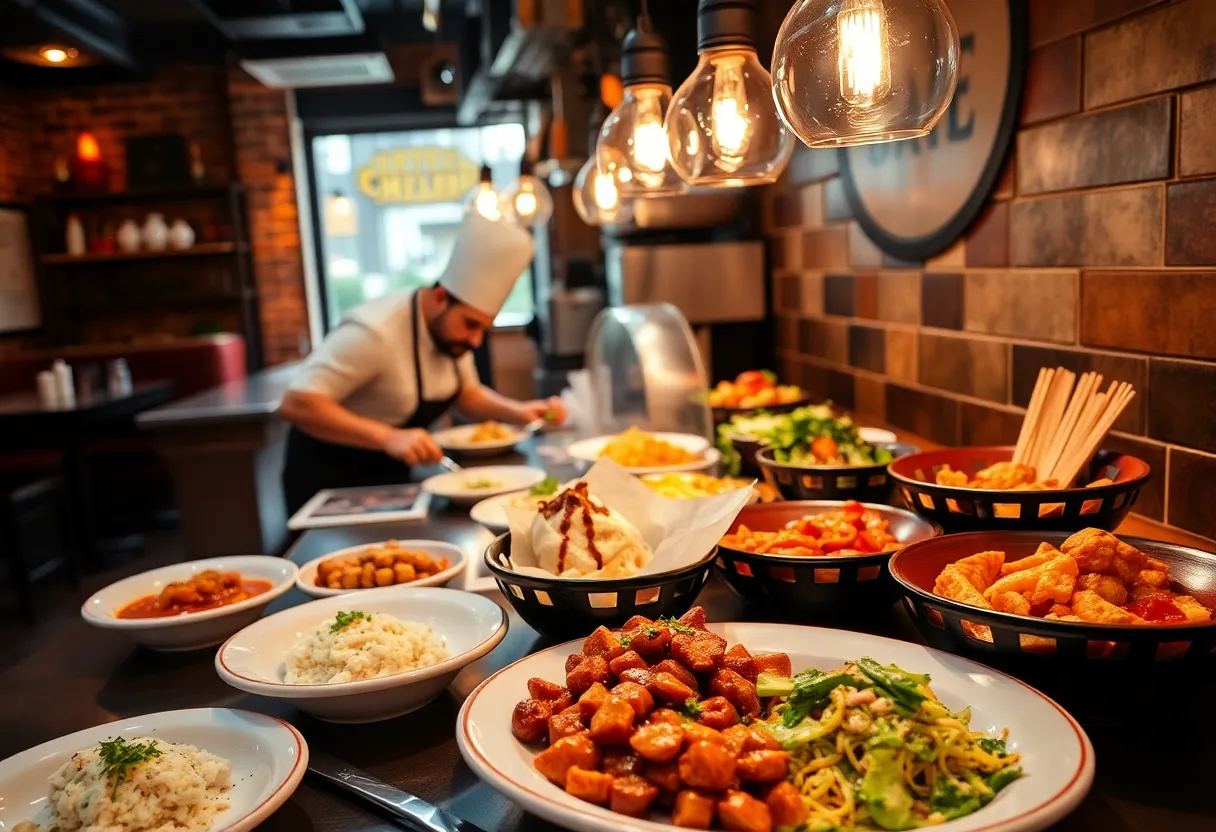 Diverse dishes from restaurants in Chattanooga, showcasing local culinary talent.