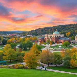 Scenic view of Chattanooga showcasing urban and natural beauty